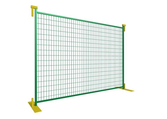 Light Weight Temporary Site Fencing Hot Dipped Galvanized For Residential Construction
