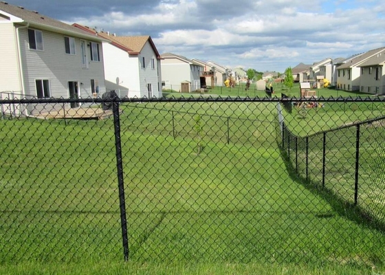 Farm And Field Steel 2.0mm Black Galvanized Chain Link Fence