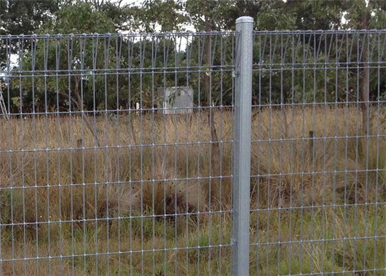 Green Coated Galvanized Welded Wire Fencing 2.5m Length Security Bending