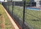 High Security Durable 358 Green Anti Climb Fence Clear Vu Clear View