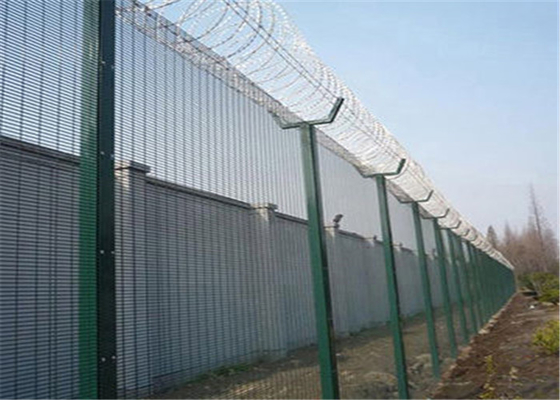 Galvanized High Security Anti-Climb Fence 358 Mesh Fencing Prison Mesh Sample