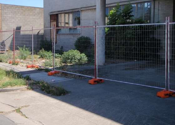 Welded 1500mm High Temporary Metal Fencing Construction Site Movable Security