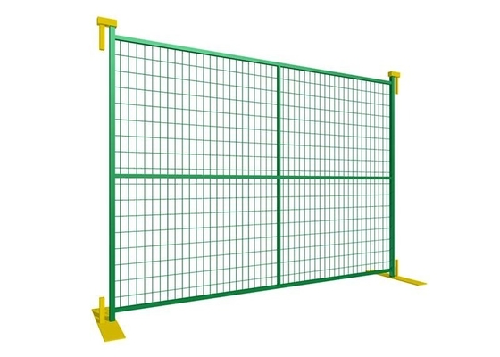 Light Weight Temporary Site Fencing Hot Dipped Galvanized For Residential Construction