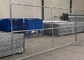 Customizable Galvanized Temporary Security Fencing Panels America 75X75mm