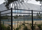 8ft Wide Industrial Wrought Iron Security Fence Powder Coated