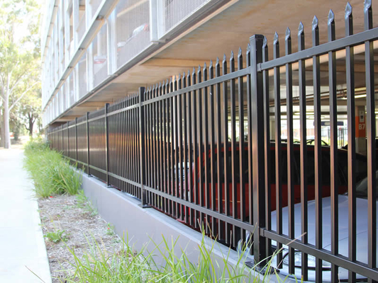 6ft x 8ft Wrought Iron Garden Fence Ornamental  Iron Fence Steel Fence