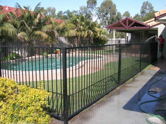 6ft x 8ft Wrought Iron Garden Fence Ornamental  Iron Fence Steel Fence
