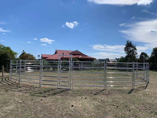 Galvanized Steel Farm 1.8x3.37m Livestock Fencing Panels And Gates