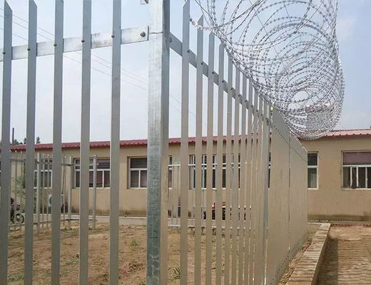 rustproof Steel 3000mm High Tower Fencing With W Section