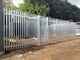 ODM Corrosion Resistant Galvanised Palisade Fencing , 1.8m Sports Ground Fencing