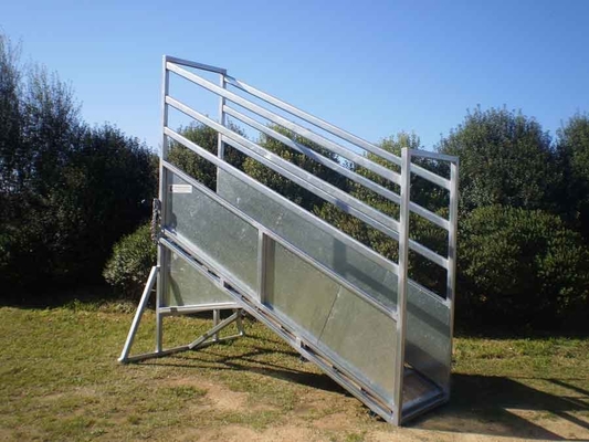 40x80mm Oval Tube Livestock Galvanized Horse Panels